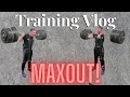 Max Frontsquat & Backsquat: 5 Minute Mile & 500lb Squat Training Vlog