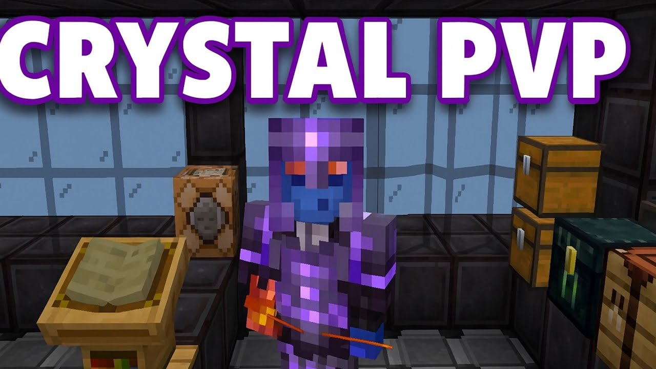My mcpe crystal pvp practice map showcase - YouTube