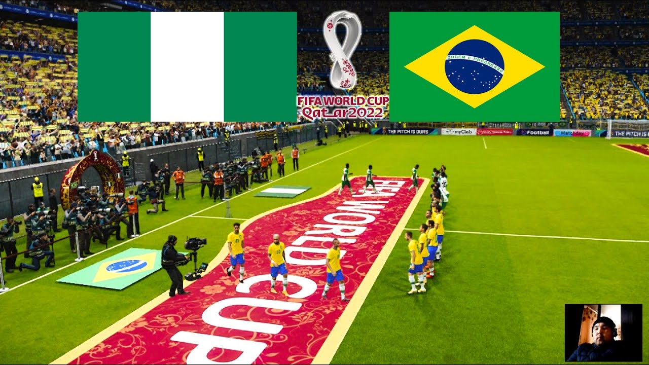 Pes 2021 Nigeria Vs Brazil Final Fifa World Cup 2022 Qatar Full