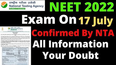 NEET 2022 All Information About Application Form and Registration #neet 2022
