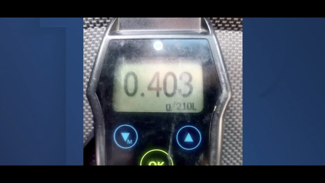 NHP shares breathalyzer 5x legal limit in suspected DUI arrest YouTube