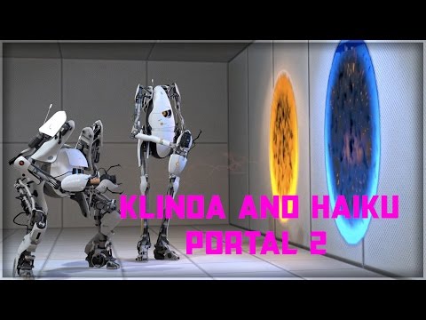 Klinda and Haiku Portal 2 Drunk