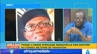 TCHAD : L' UNION AFRICAINE RENOUVELLE SON SOUTIENT AU CONSEIL MILITAIRE DE TRANSITION