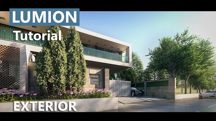 Lumion tutorial - 004 - Exterior rendering tutorial