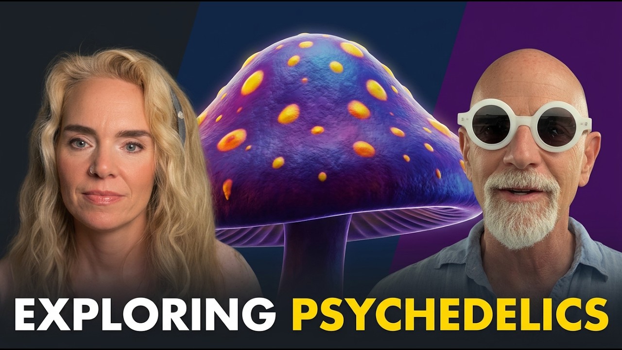 psychedelic mushrooms and the podcast host and guest