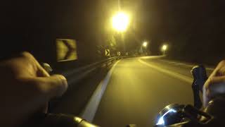 Cycling South Buona Vista Road And Nus At Night.