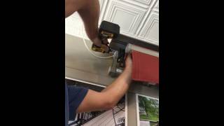 Removing Somfy Motor from Sunair Awning