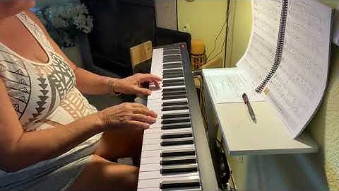 C Minor i-iv-i-V7-i Chord Progression, Lesson 11