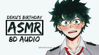 [ASMR] Giving Deku a present on his birthday | Izuku Midoriya x Listener (8D VERSION)