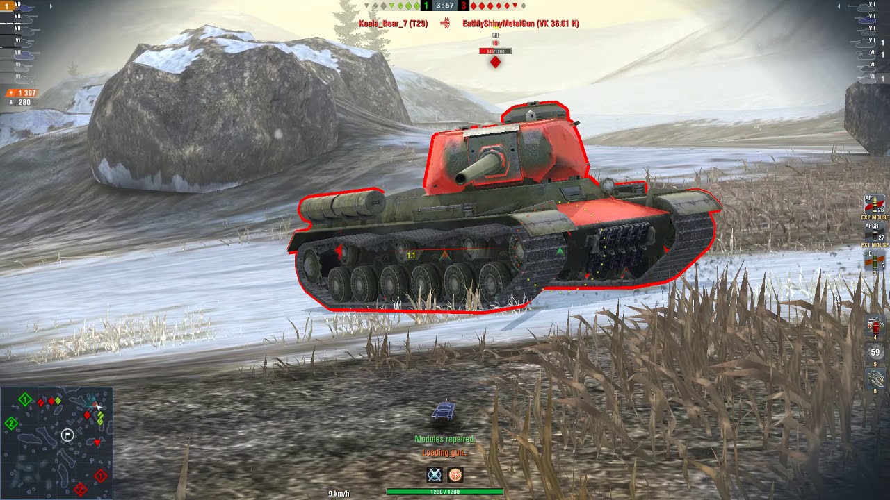wotblitz WOT Blitz / AT 15A / 6 kills / 4 273 dmg