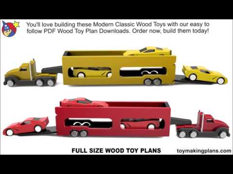 Four Hill Billy Hot Rods Wood Toy Plans & Patterns 4 PDF Downloads SVG  Files for CNC 