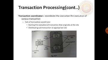 DISTRIBUTED DATABASE ARCHITECTURE