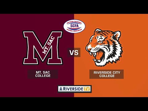 Live College Football - Riverside City College vs Mt San Antonio College