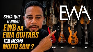 Review da Loja Global Music Recife com o baixo EWB-15A da Ewa Guitars 2026