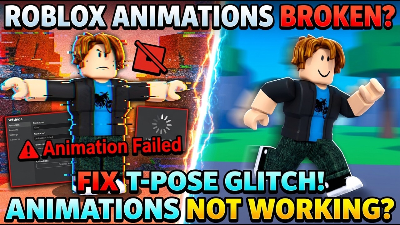 How to Fix Roblox Animation Not Working Issue | Loading & Asset Fix ...
