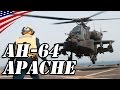 アパッチ攻撃ヘリ・海軍艦艇への着艦訓練 - AH-64 Apache Attack Helicopters Land Training to Navy Ship