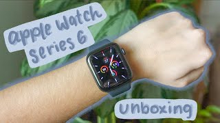 Apple Watch Series 6 Unboxing | space gray 44mm