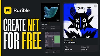 How To Make An NFT For Free Using Rarible | Tutorial (2022)