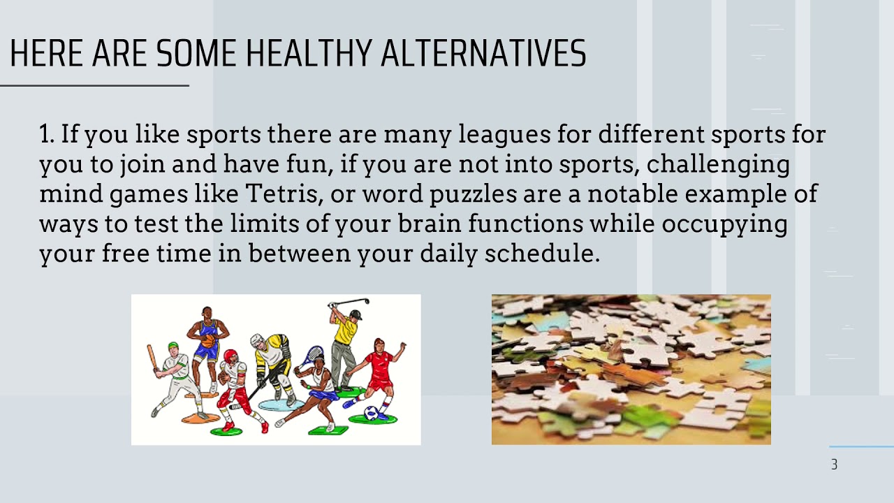 HEALTHY ALTERNATIVES TO SUBSTANCE USE AND ABUSE - YouTube
