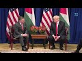 President Trump Participates in an Expanded Meeting with the King of Jordan