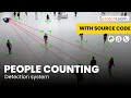 Real-Time People Counting System | YOLOv8 + Python | AI Project Tutorial with Source Code