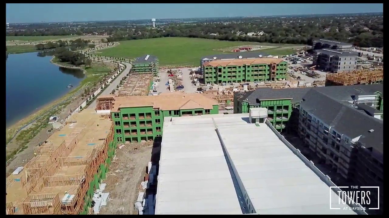 New Construction in Rowlett, TX The Mansions and Towers at Bayside