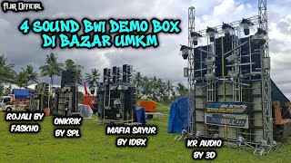 Pertunjukan 4 Pilar Sound Besar di BWI, 3D, IDBX, SPL, &amp; FASKHO yang Terangkum dlm BAZAR UMKM