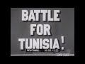 BATTLE FOR TUNISIA, NORTH AFRICA &amp; VICTORY AT STALINGRAD WWII NEWSREEL 70802