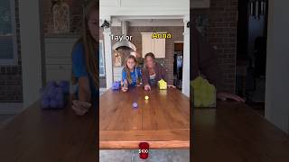 Taylor vs. Anna money ball!! #familygamenight #competition #challenge #family