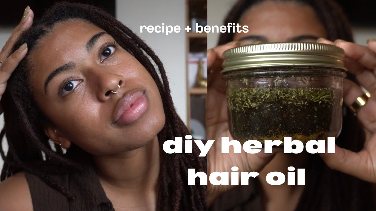 Лучший рецепт травяного масла для волос | Как я сохраняю здоровье и рост своих локонов