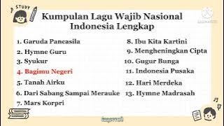 Kumpulan Lagu Wajib Nasional Indonesia Lengkap