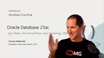 Developer Coaching - Oracle Database 23ai - Zero Slides, Zero Marketing, 100% Live Demo