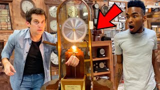 The Mysterious Clock Cut His Hand