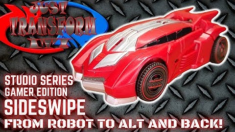 JUST TRANSFORM IT!: Studio Series Gamer Edition Sideswipe