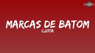 Cjota - Marcas de Batom (Letra/Legendado)