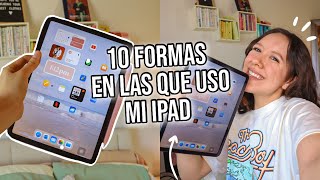 10+ formas diferentes en las que uso mi iPad | Estudio, organización y productividad.