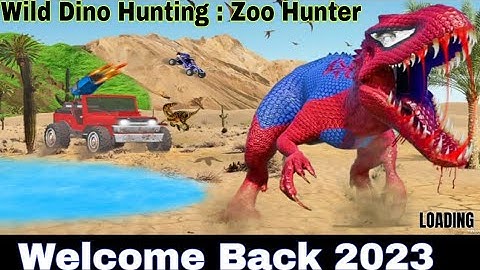 Wild Dino Hunting : Zoo Hunter (Game Finale) android Gameplay #1