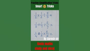 Fraction simplification #simplification #mathtricks #khansir#shortvideo#study#trending#success#maths