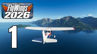 FlyWings 2026 Flight Simulator - First Look and Missions Android,iOS