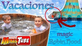 Vacaciones en Un Resort Temático con parque acuático