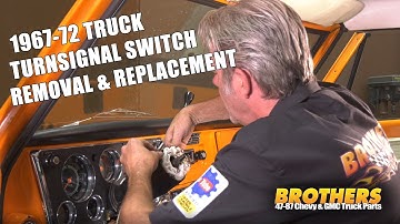 1967-72 Chevy & GMC Truck Turn Signal Switch Install / Tilt or Standard Column