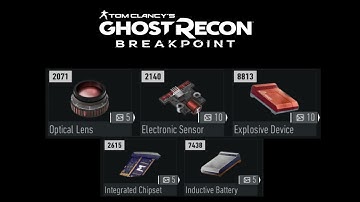 Farming Unlimited Parts - Ghost Recon Breakpoint