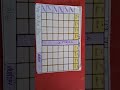 Time Table to paste in your school board#timetable #simple #beautiful 😌 Please subscribe my channel!