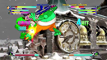 Marvel VS Capcom 2 (Xbox 360) Arcade Mode Tron Bonne, Mega Man & War Machine