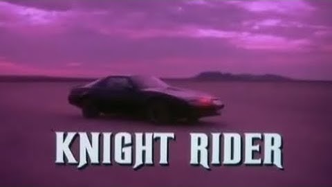 【オープニング】ナイトライダー