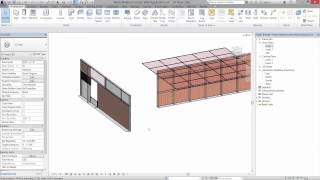 05 Revit Mesh Custom Curtain Wall Divisions Panels Mullions