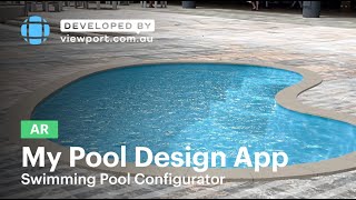 My Pool Design App - Developed by Viewport XR screenshot 2