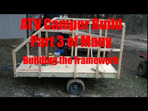 ATV Camper Build part 3