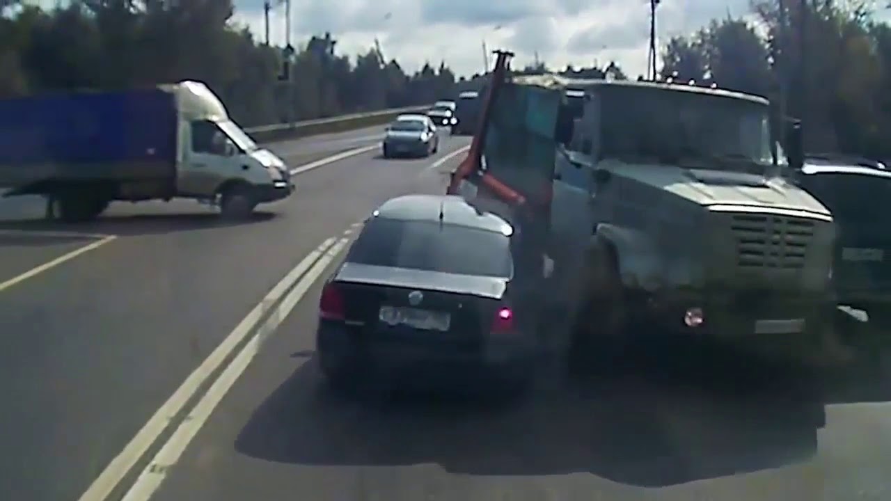 Russian road rage and accidents Compilation #1 - 2017