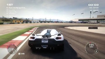 GRID 2 PC Multiplayer Gameplay: Tier 4 Fully Upgraded Koenigsegg Agera R, Manage to control!